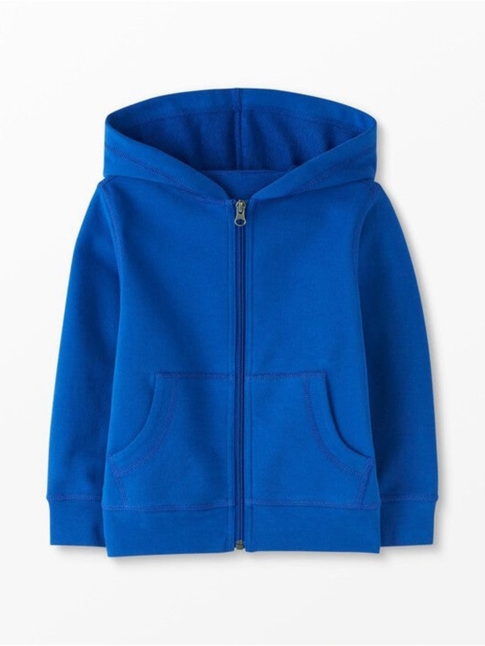 Hanna Andersson Bright Basics Survivor Hoodie Blue Size 12